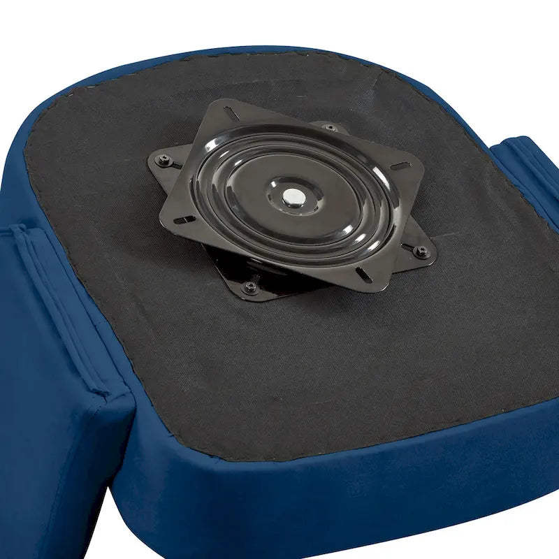 Fauteuil pivotant moderne de style tonneau, fauteuil d'appoint rond en velours rembourré, fauteuil pivotant confortable à 360 degrés avec dossier ouvert