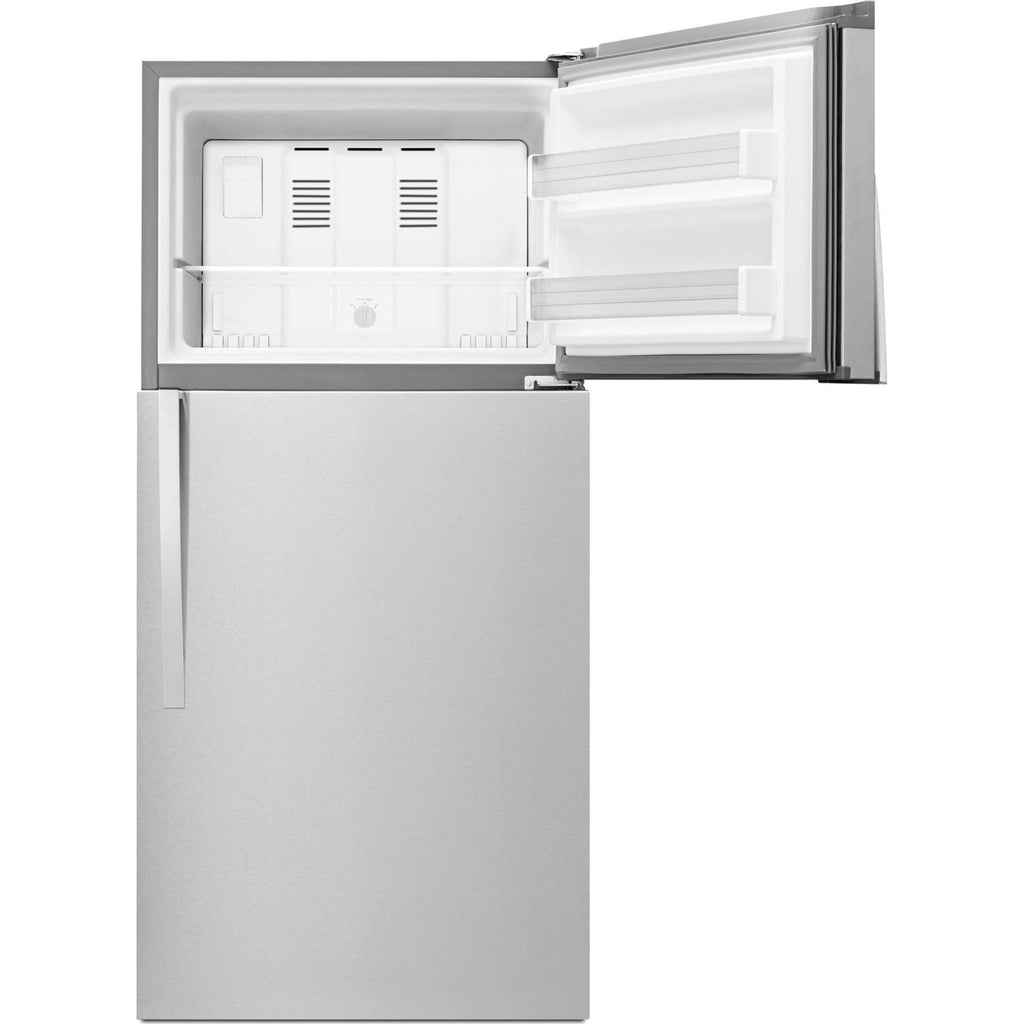 Réfrigérateur Whirlpool à congélateur supérieur (WRT549SZDM) - Acier inoxydable monochrome
