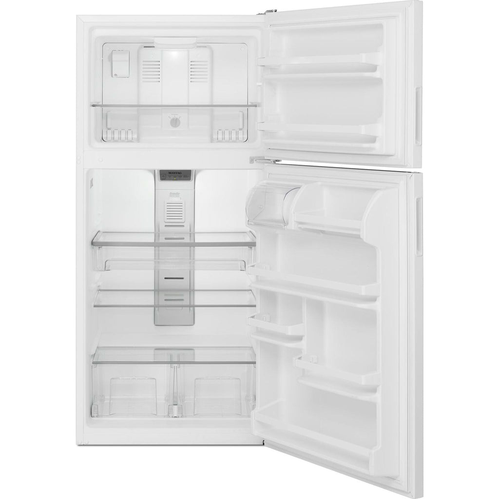 Réfrigérateur Maytag à congélateur supérieur (MRT118FFFH) - Blanc Glace