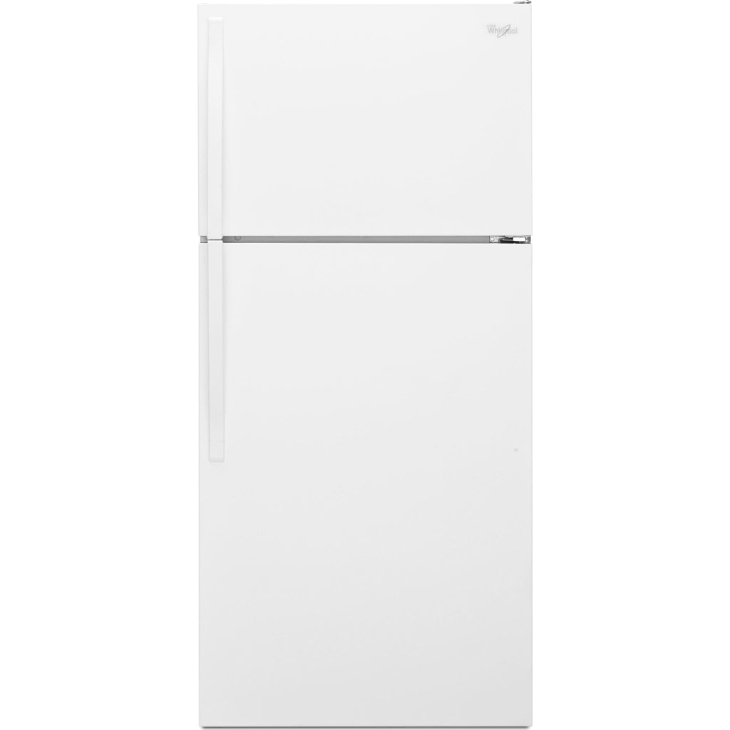 Réfrigérateur Whirlpool à congélateur supérieur (WRT314TFDW) - Blanc