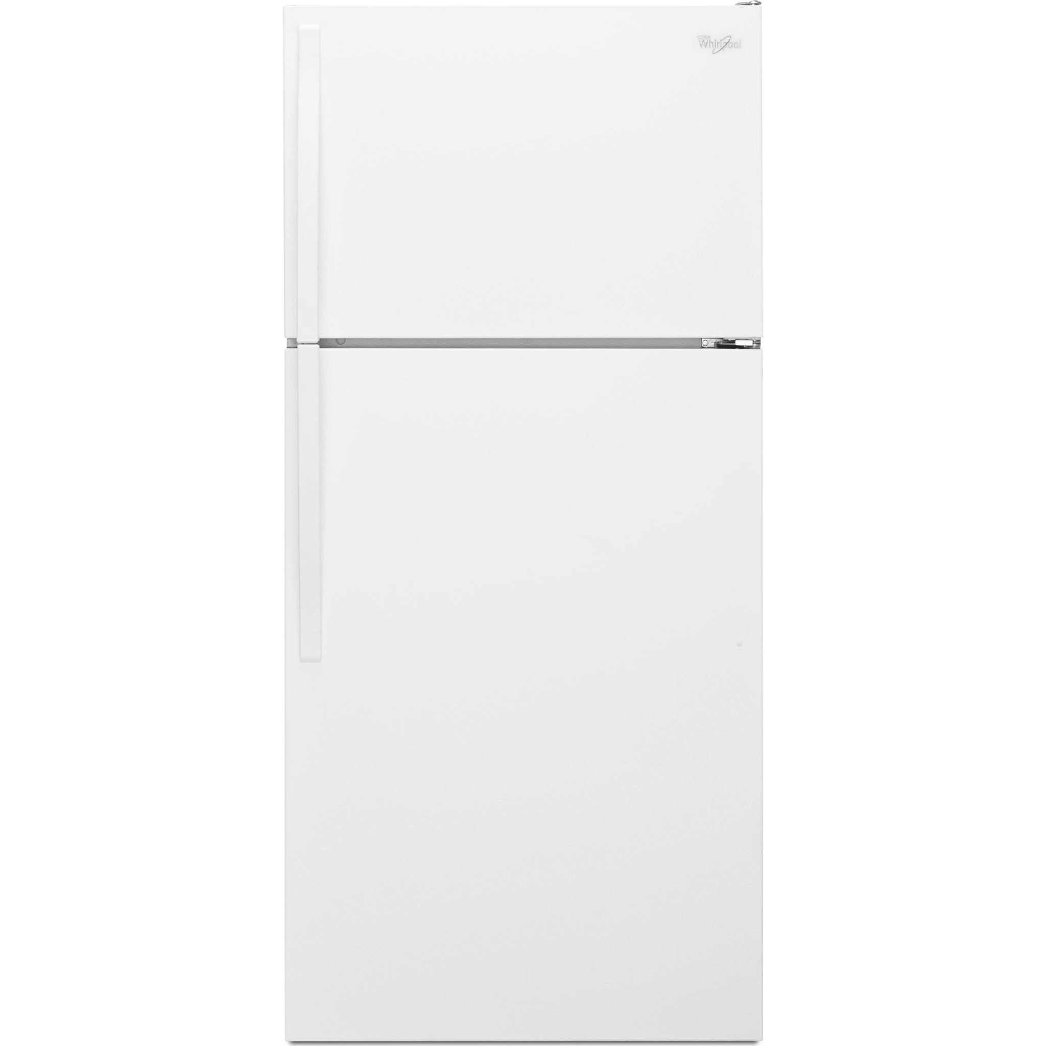 Réfrigérateur Whirlpool à congélateur supérieur (WRT314TFDW) - Blanc