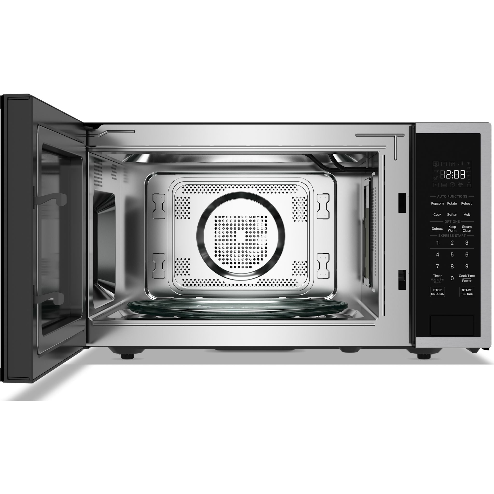 Micro-ondes KitchenAid (YKMCS122SSS) - Acier inoxydable