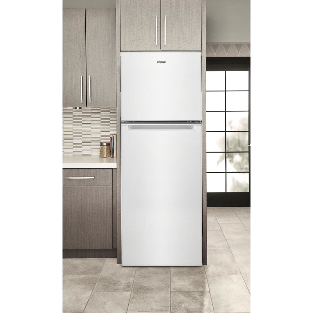 Réfrigérateur Whirlpool à congélateur supérieur (WRT313CZLW) - Blanc