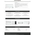 Congélateur coffre Frigidaire (FFCL2042AW) - Blanc