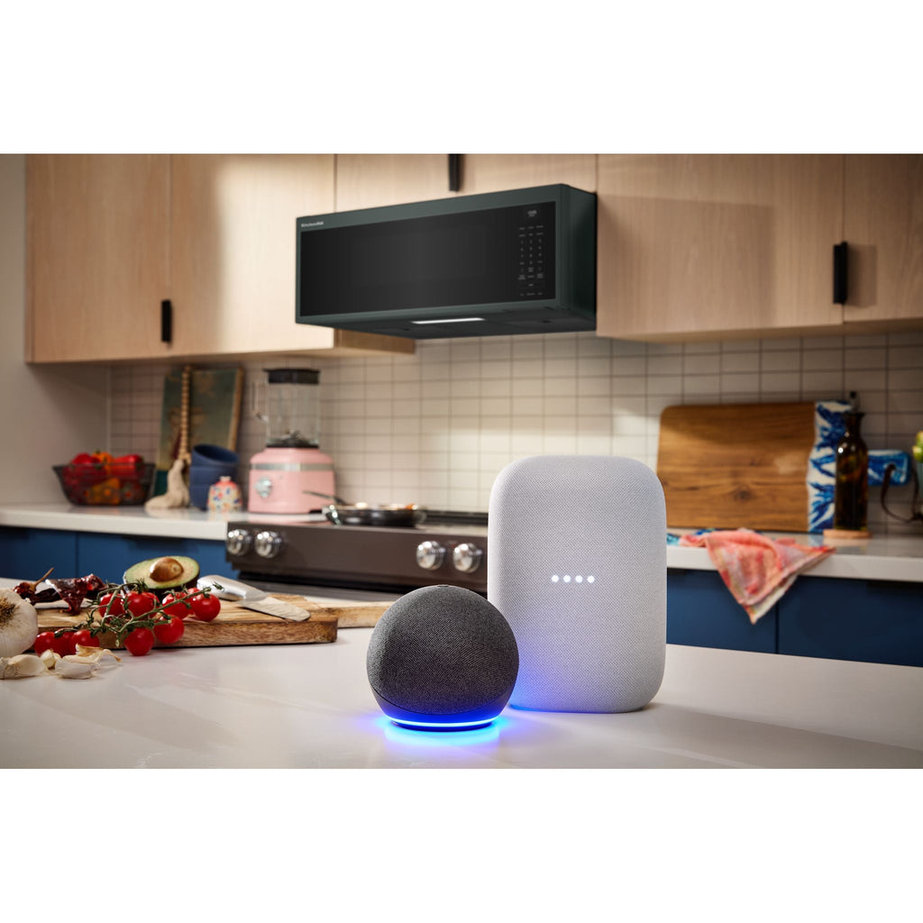 Four à micro-ondes KitchenAid à hotte intégrée (YKMML550RJP) - Genévrier