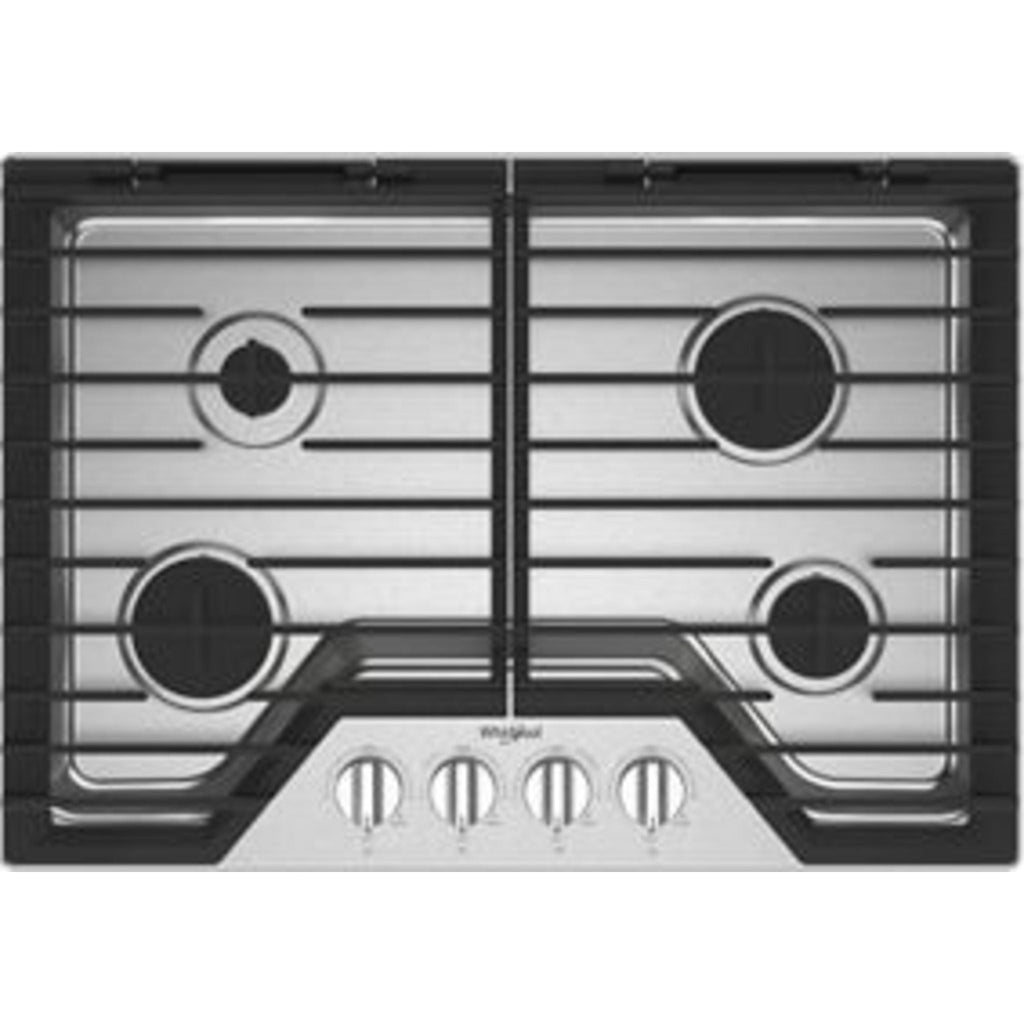 Plaque de cuisson à gaz Whirlpool 30 (WCGK5030PS) - Acier inoxydable