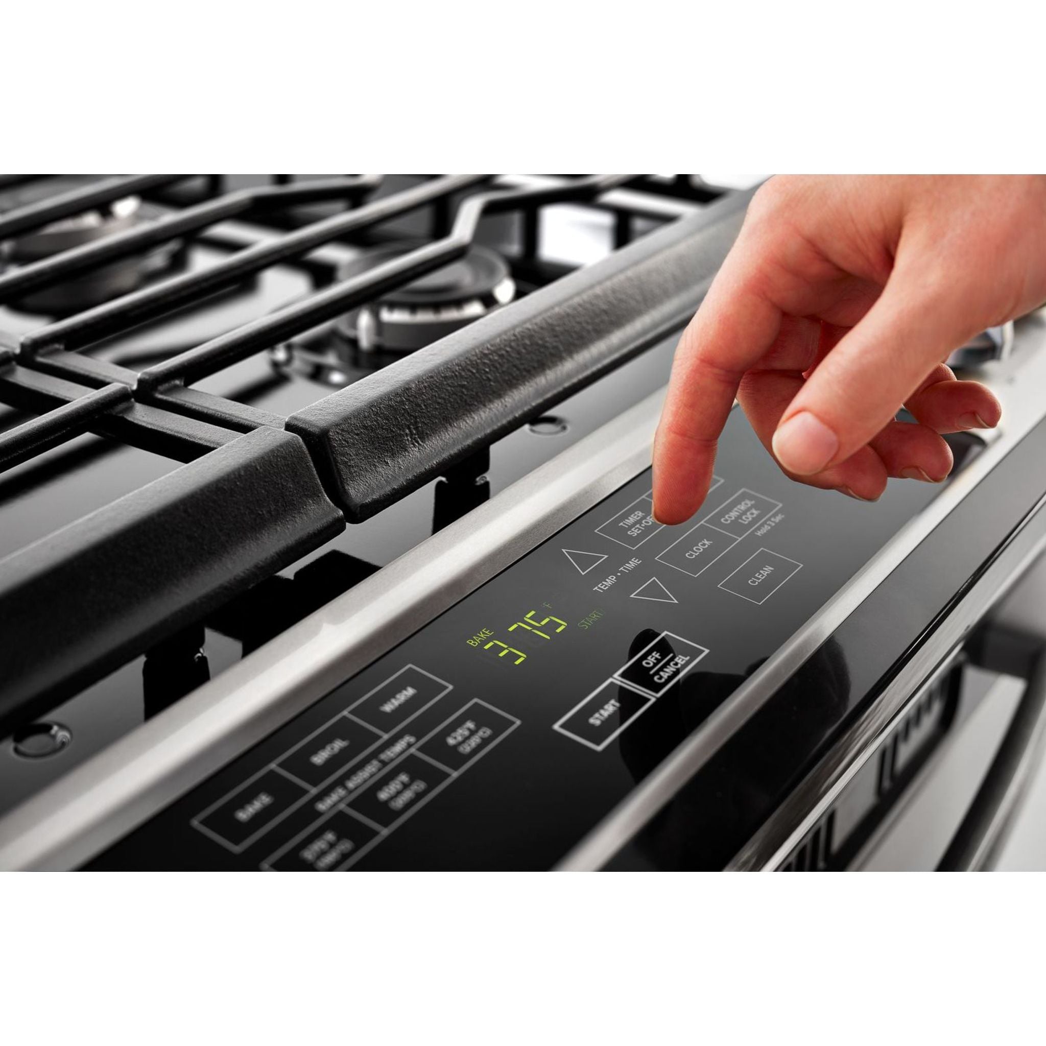 Cuisinière à commandes frontales Amana (YAES6603SFS) - Acier inoxydable