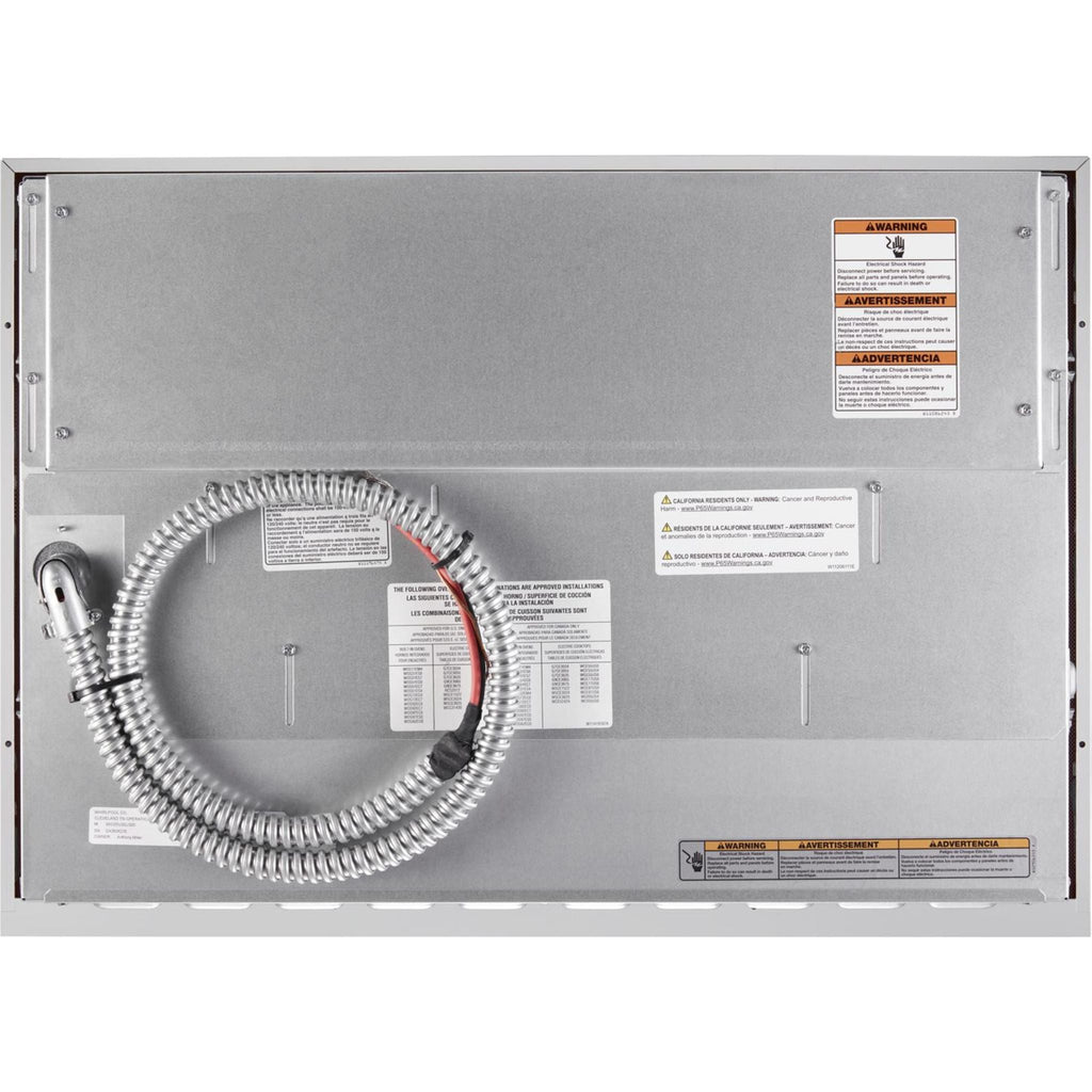 Plaque de cuisson Whirlpool 30 pouces (WCI55US0JS) - Acier inoxydable