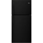 Réfrigérateur Whirlpool à congélateur supérieur (WRT549SZDB) - Noir