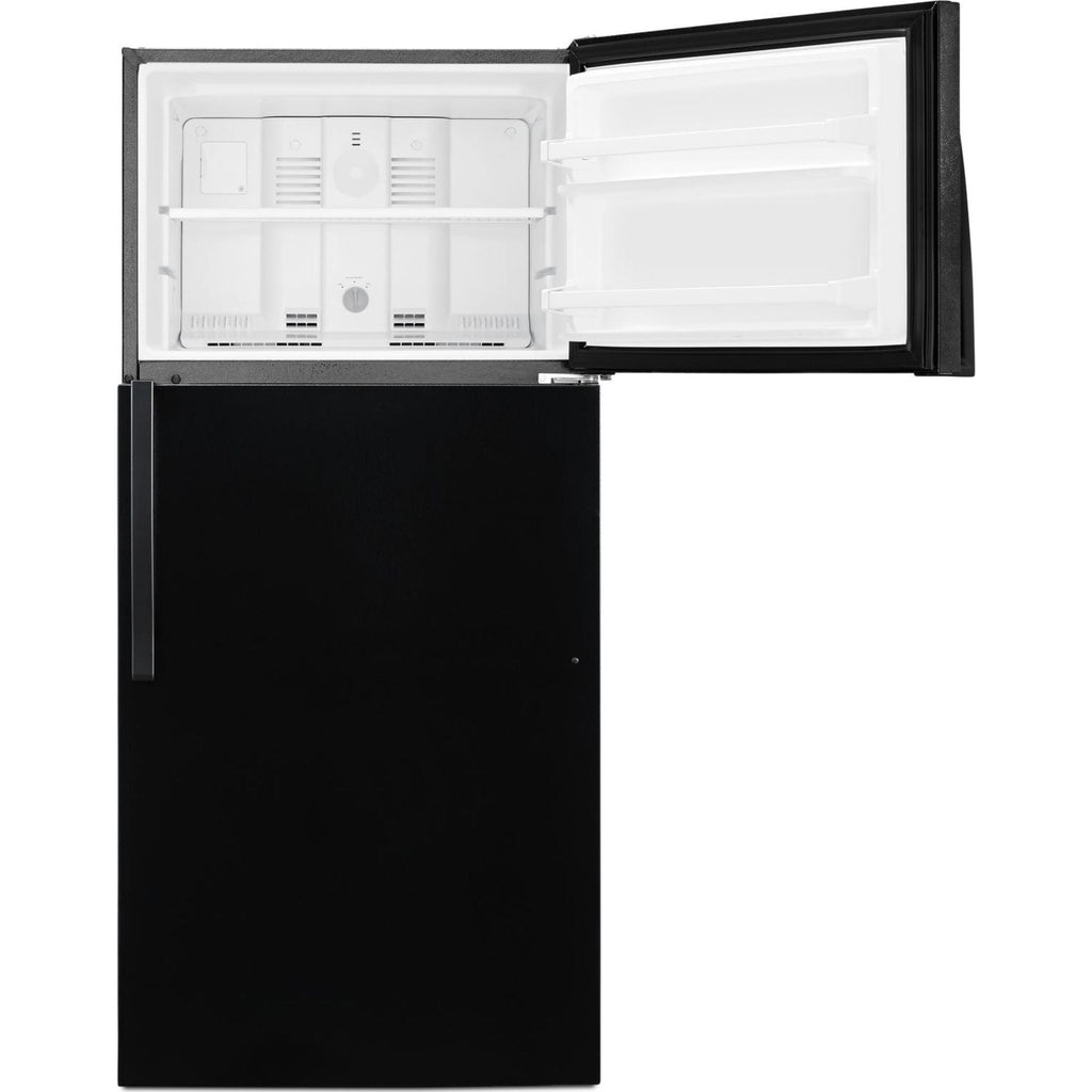 Réfrigérateur Whirlpool à congélateur supérieur (WRT134TFDB) - Noir
