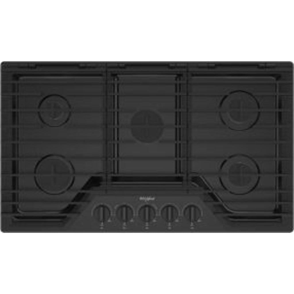 Plaque de cuisson à gaz Whirlpool 36 (WCGK5036PB) - Noire