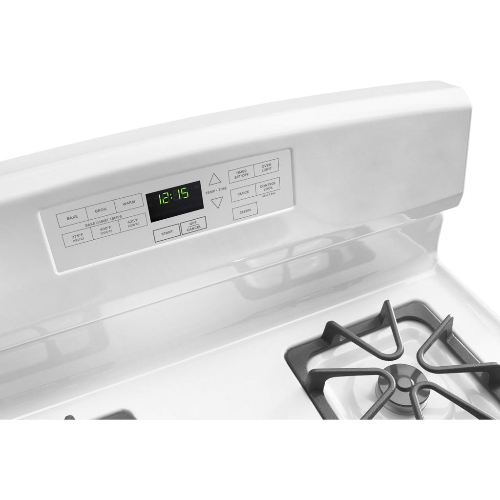 Cuisinière à gaz Amana (AGR6603SFW) - Blanche