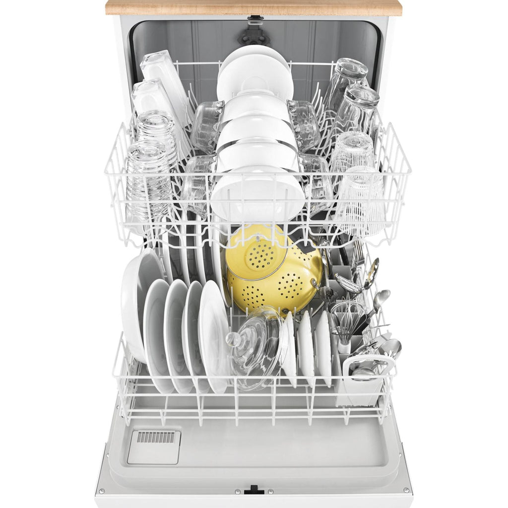 Lave-vaisselle portable Whirlpool avec cuve en plastique (WDP370PAHW) - Blanc