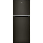 Réfrigérateur Whirlpool à congélateur supérieur (WRT312CZJV) - Finition inox noir
