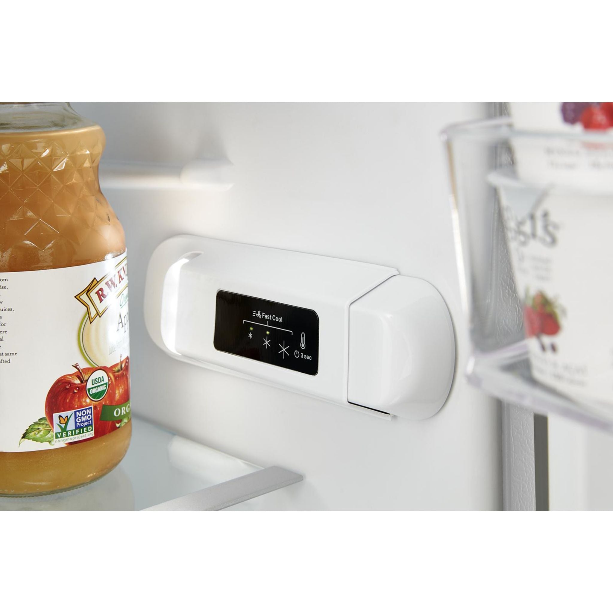 Réfrigérateur Whirlpool à congélateur supérieur (WRT112CZJW) - Blanc