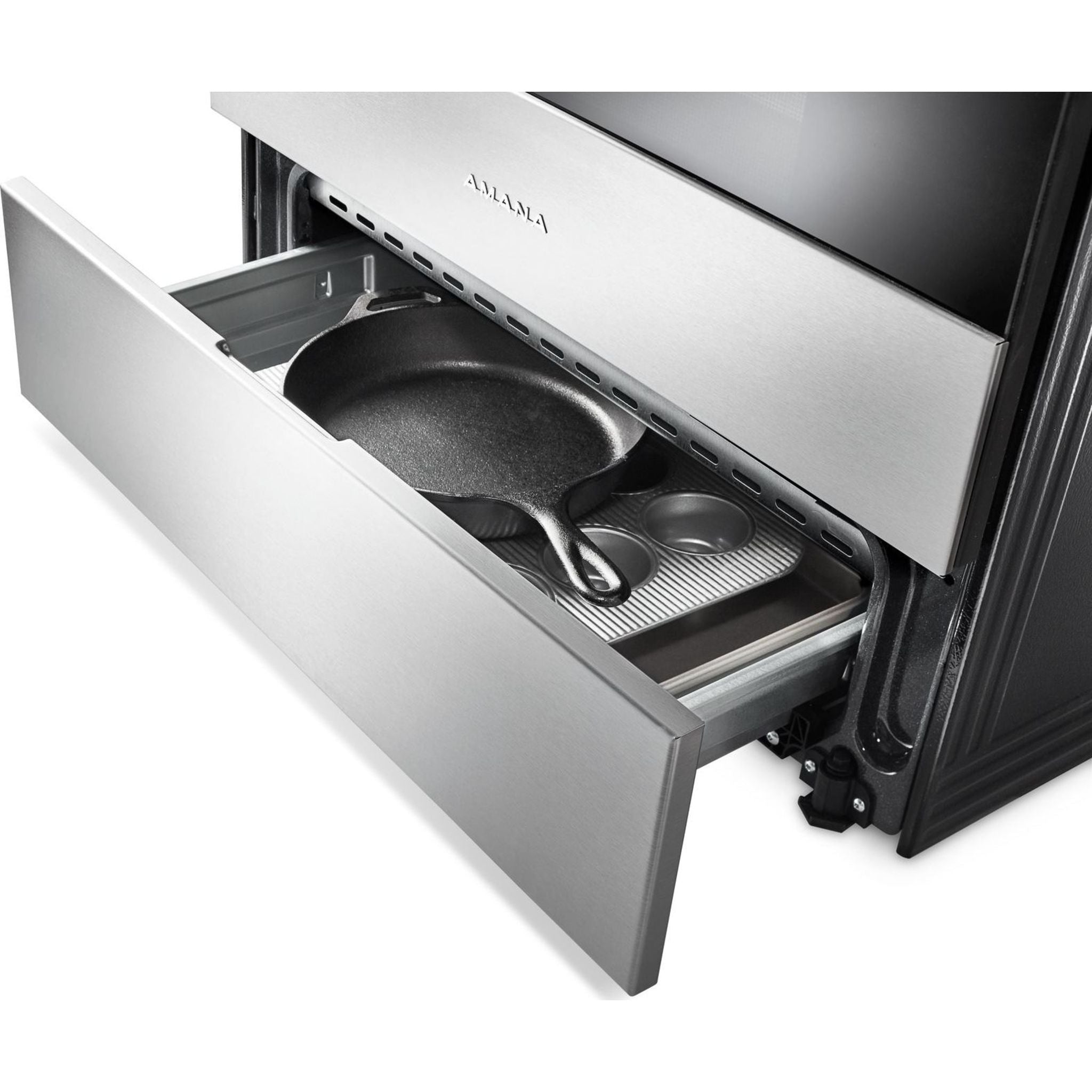 Cuisinière à commandes frontales Amana (YAES6603SFS) - Acier inoxydable