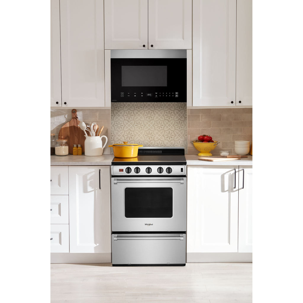 Micro-ondes Whirlpool à hotte intégrée (UMMS5024SS) - Acier inoxydable