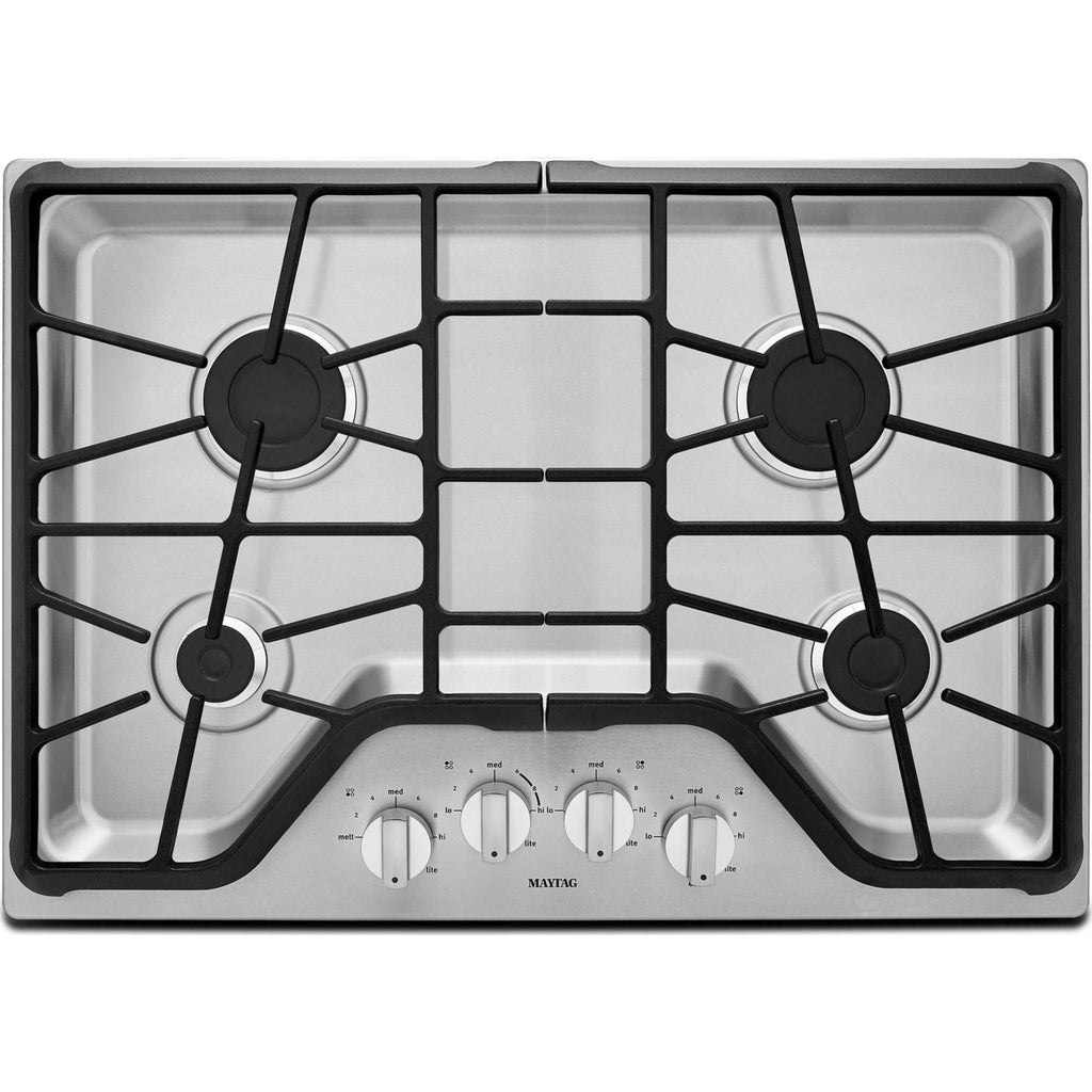 Plaque de cuisson à gaz Maytag 30 (MGC7430DS) - Acier inoxydable