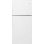 Réfrigérateur Whirlpool à congélateur supérieur (WRT549SZDW) - Blanc