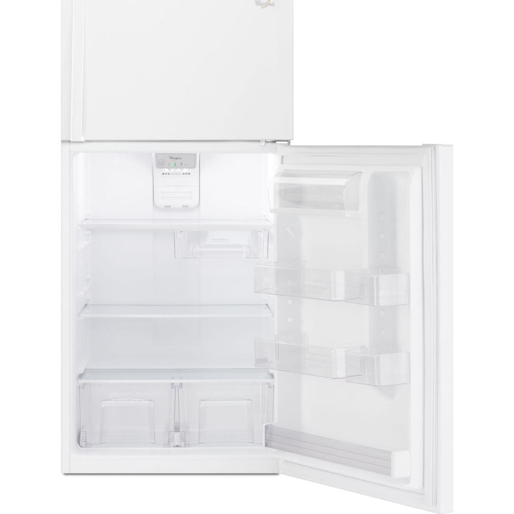 Réfrigérateur Whirlpool à congélateur supérieur (WRT549SZDW) - Blanc