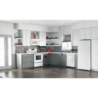 Cuisinière autonettoyante Amana (YACR4503SFW) - Blanche