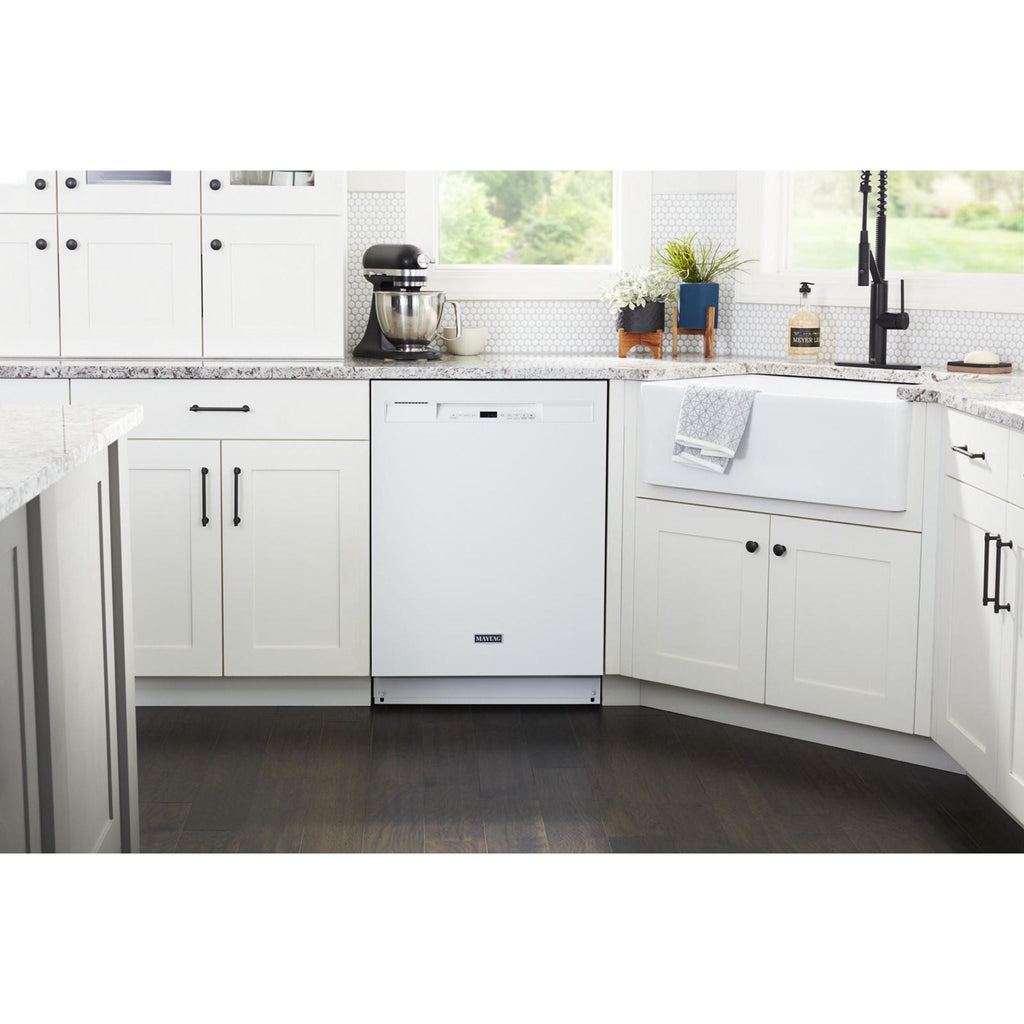 Lave-vaisselle Maytag, cuve en acier inoxydable (MDB4949SKW) - Blanc