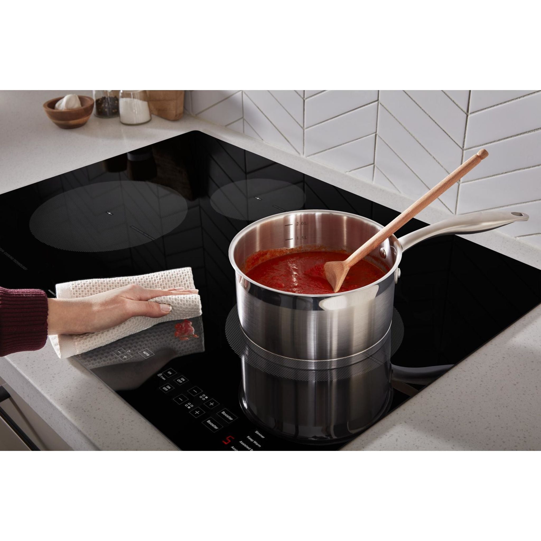 Plaque de cuisson à induction Whirlpool 30 pouces (WCI55US0JB) - NOIRE