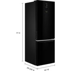Réfrigérateur Whirlpool à congélateur en bas (WRB533CZJB) - Noir