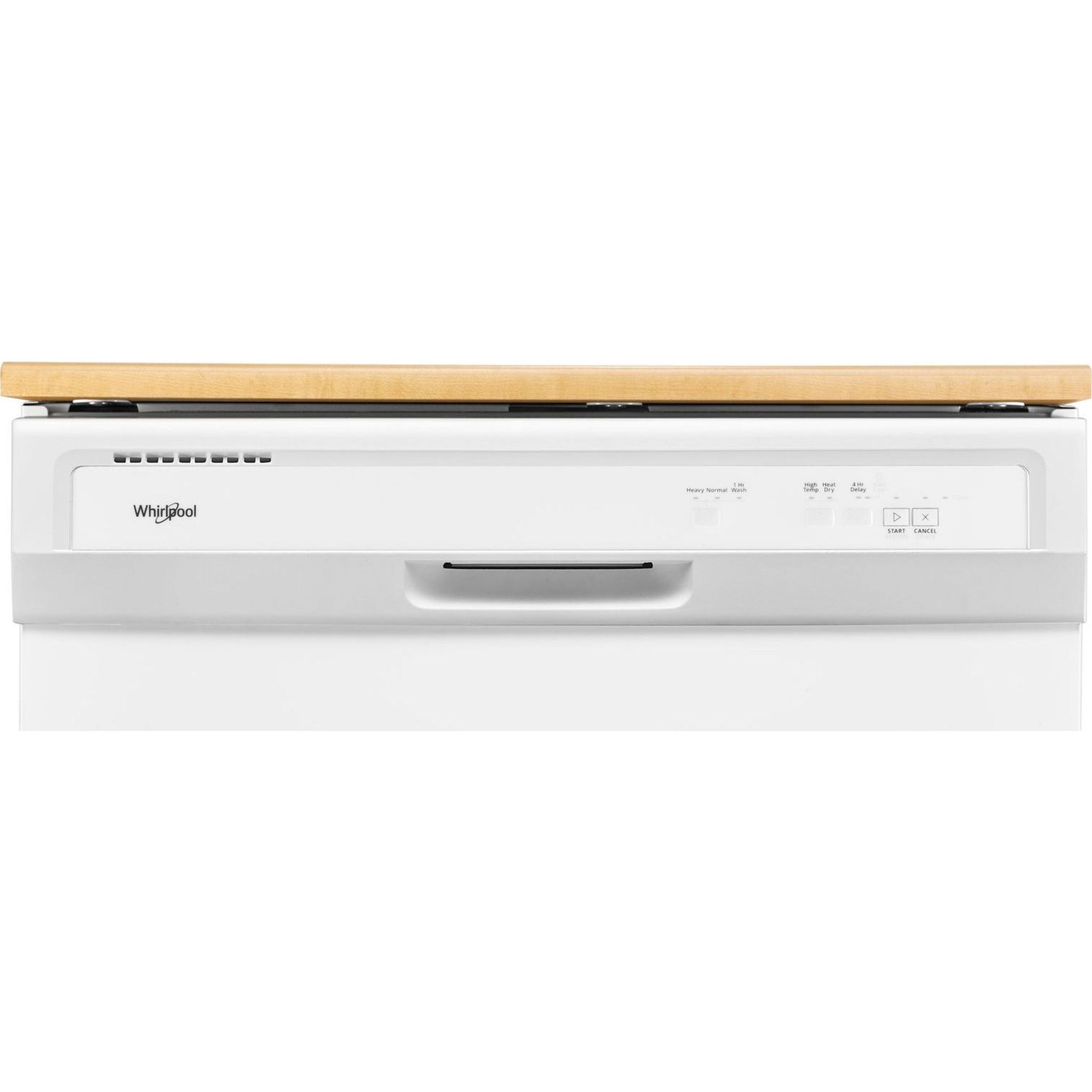 Lave-vaisselle portable Whirlpool avec cuve en plastique (WDP370PAHW) - Blanc