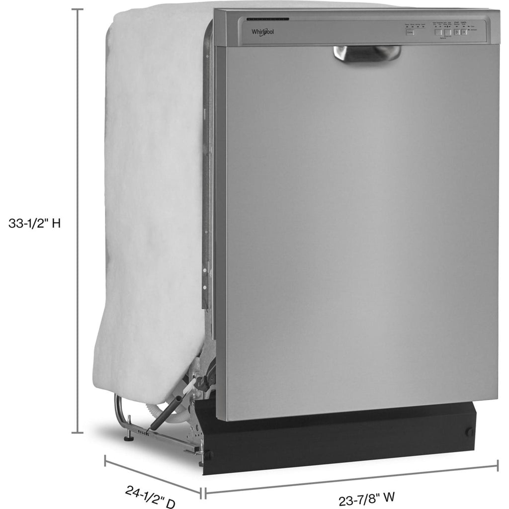 Lave-vaisselle Whirlpool (WDF341PAPM) - Acier inoxydable