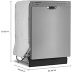 Lave-vaisselle Whirlpool (WDF341PAPM) - Acier inoxydable