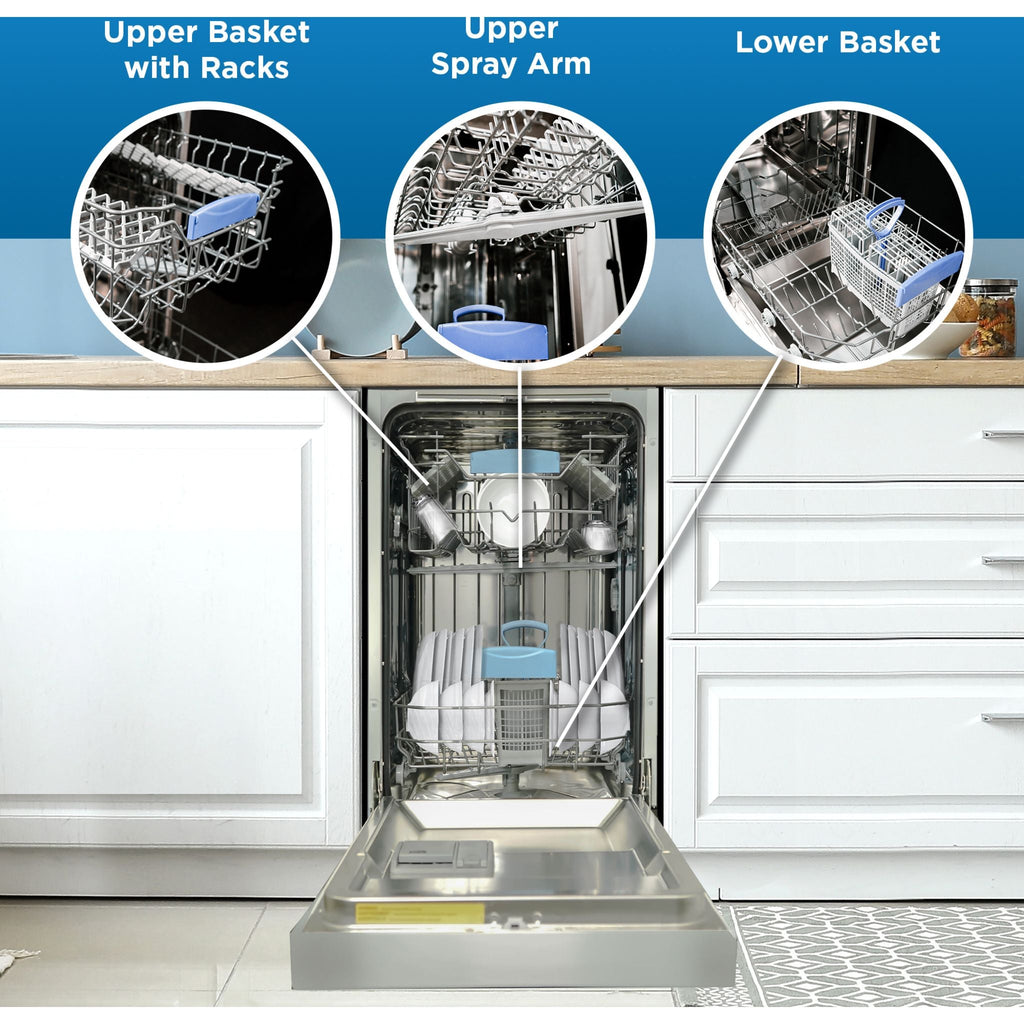 Lave-vaisselle Danby (DDW18D1ESS) - Acier inoxydable