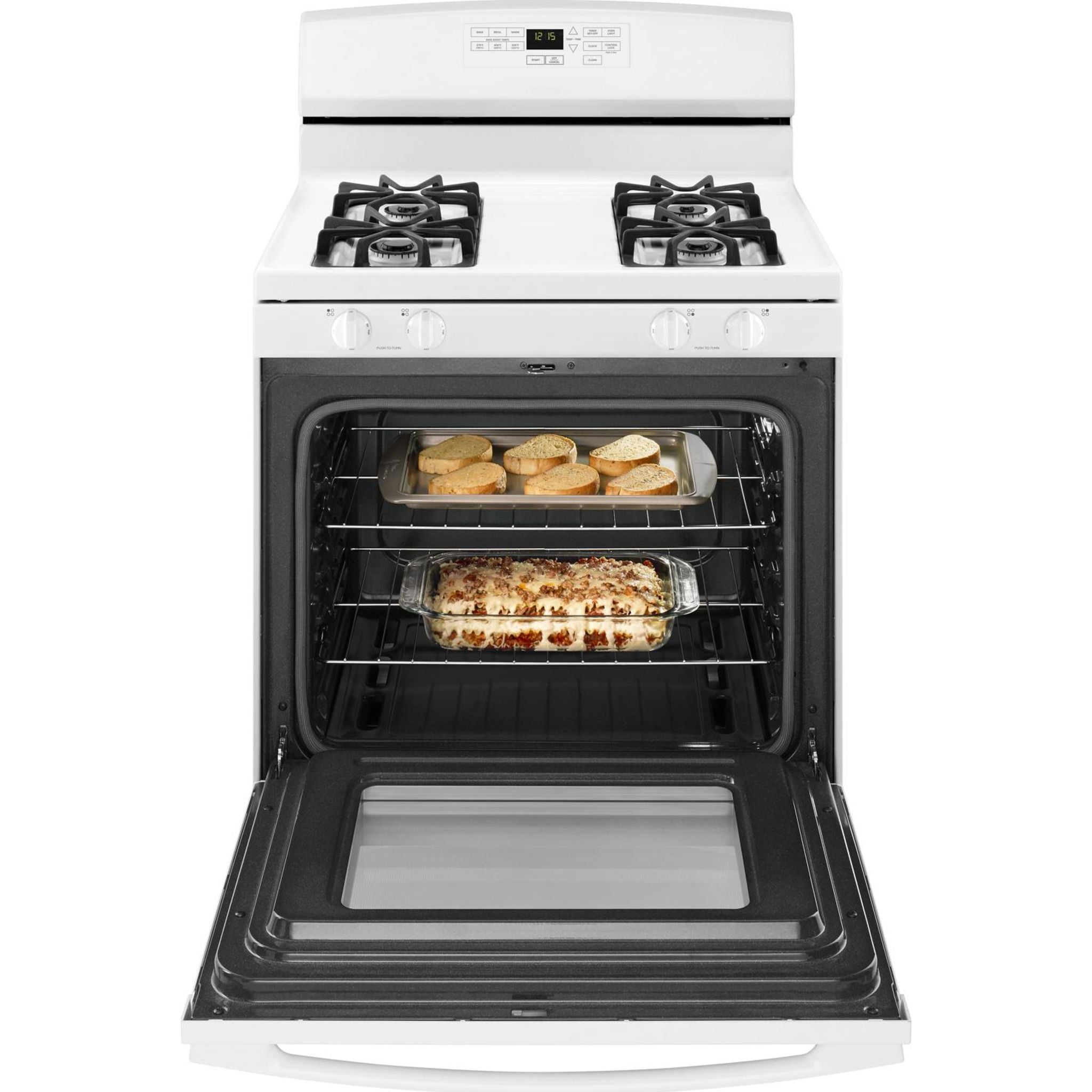 Cuisinière à gaz Amana (AGR6603SFW) - Blanche