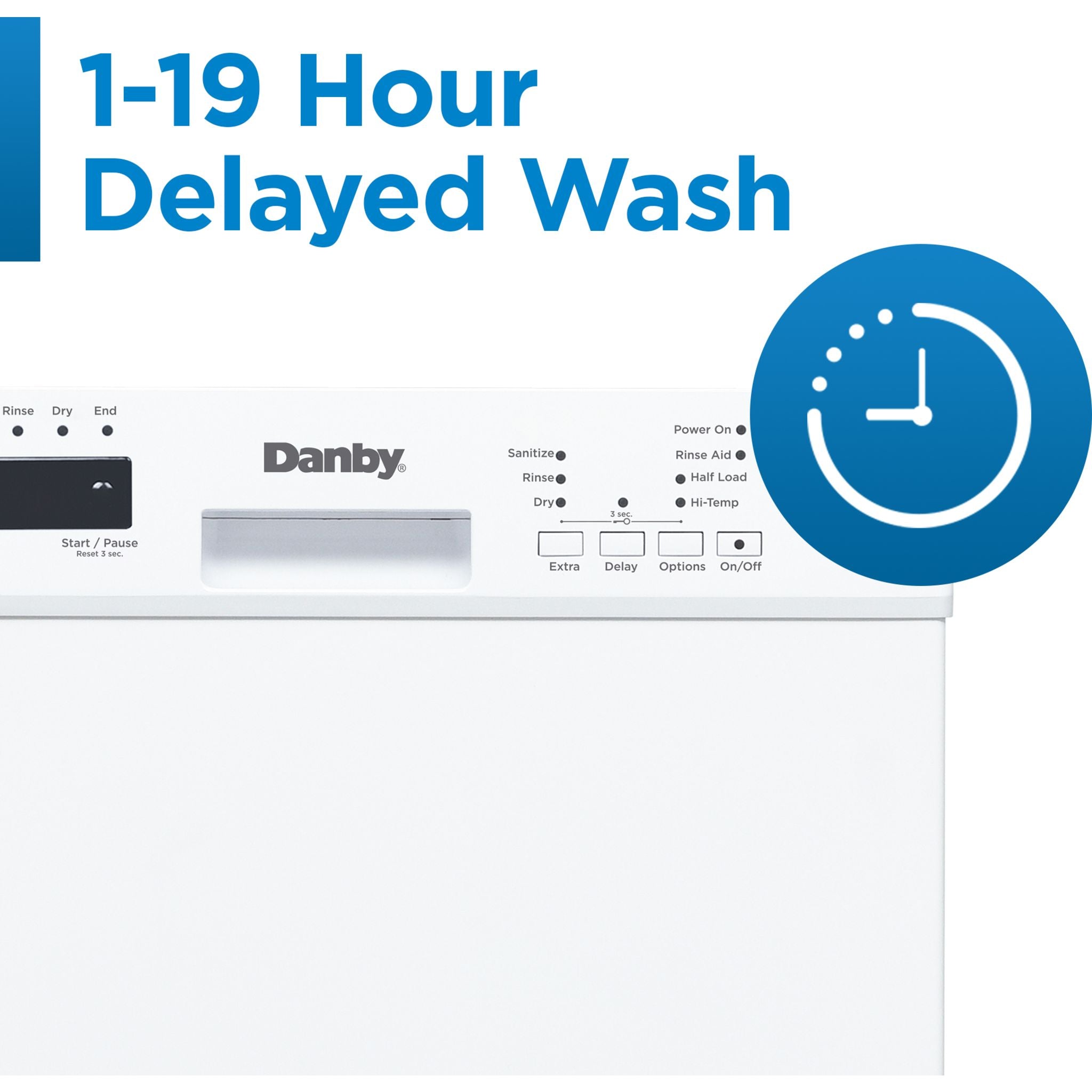 Lave-vaisselle Danby (DDW18D1EW) - Blanc