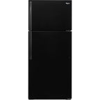 Réfrigérateur Whirlpool à congélateur supérieur (WRT134TFDB) - Noir