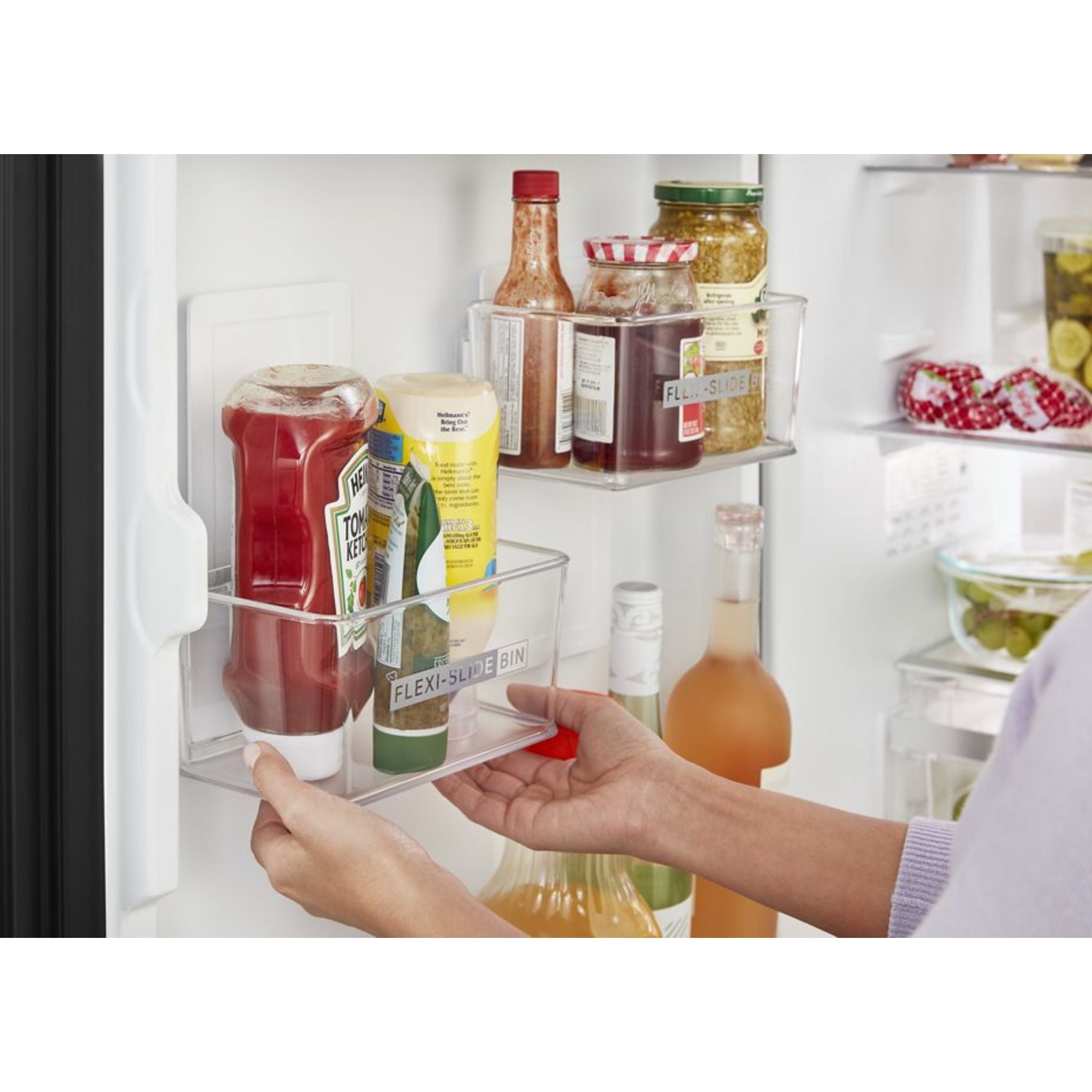 Réfrigérateur Whirlpool à congélateur en bas (WRB533CZJB) - Noir