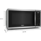Micro-ondes Whirlpool (WMCS5522RS) - Acier inoxydable