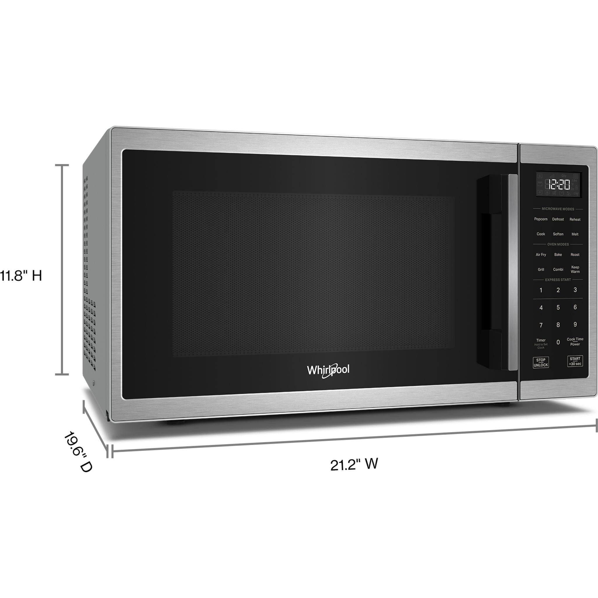 Micro-ondes Whirlpool (WMCS5522RS) - Acier inoxydable