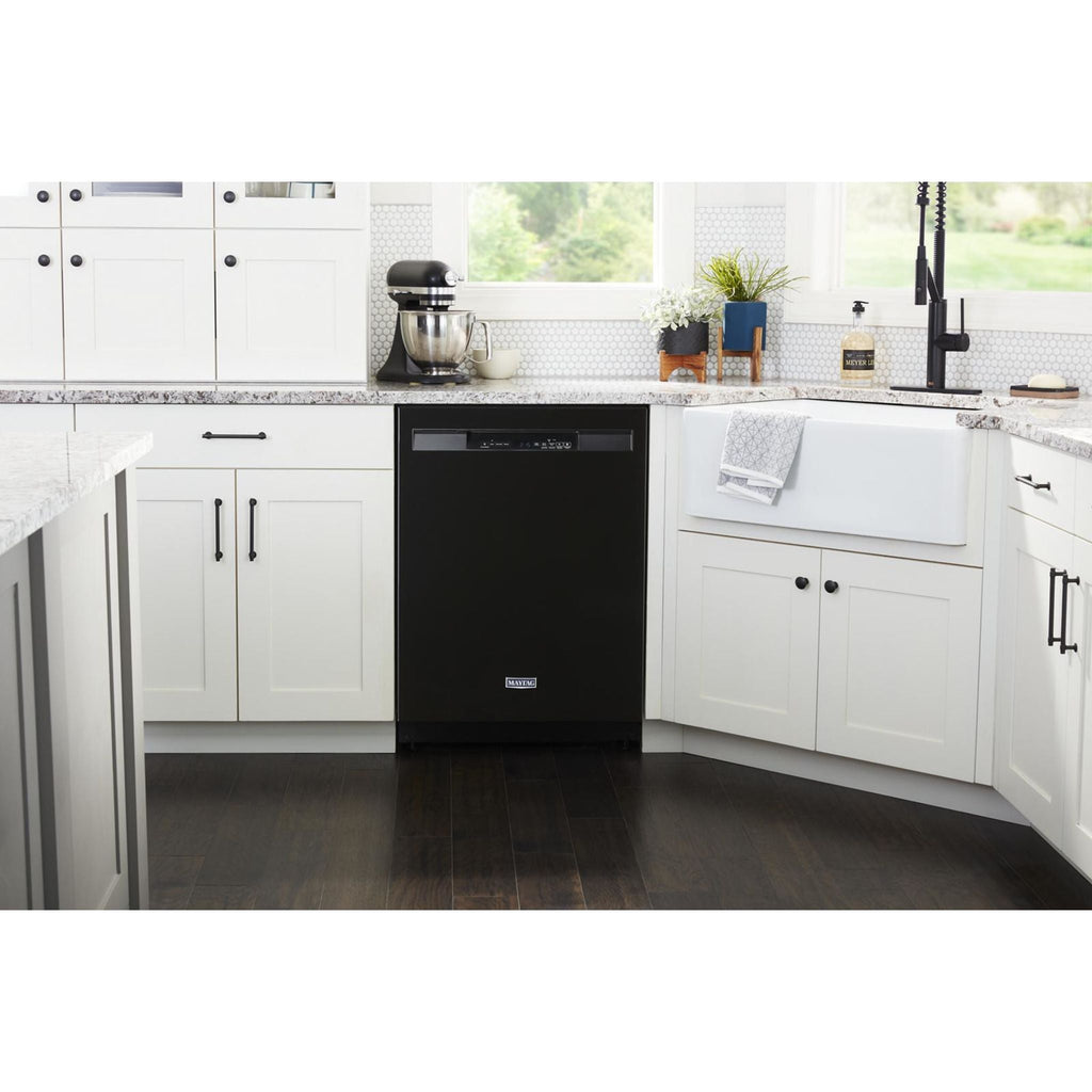 Lave-vaisselle Maytag, cuve en acier inoxydable (MDB4949SKB) - Noir