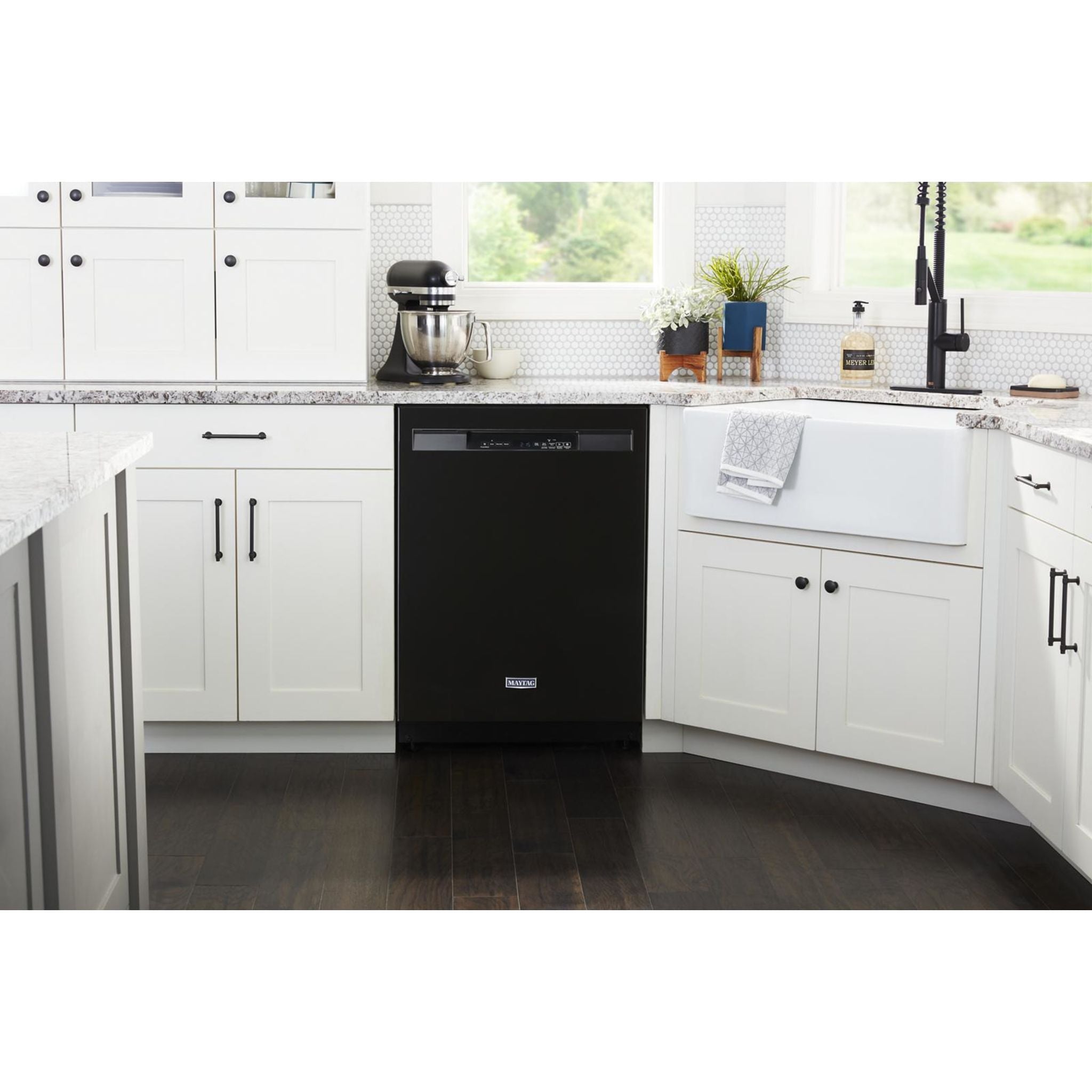 Lave-vaisselle Maytag, cuve en acier inoxydable (MDB4949SKB) - Noir