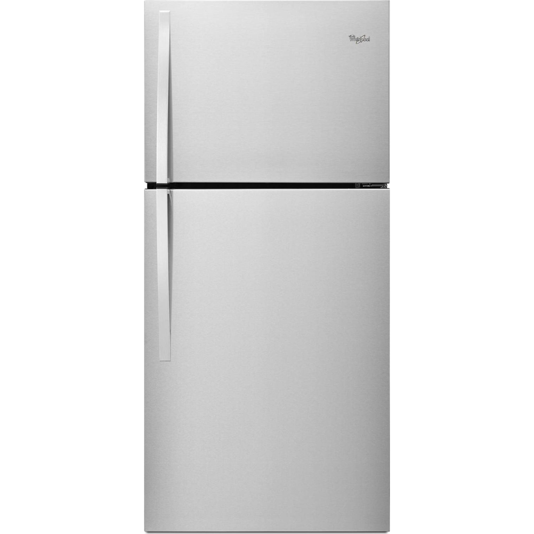 Réfrigérateur Whirlpool à congélateur supérieur (WRT549SZDM) - Acier inoxydable monochrome