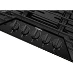 Plaque de cuisson à gaz Whirlpool 36 (WCGK5036PB) - Noire