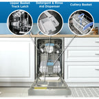 Lave-vaisselle Danby (DDW18D1ESS) - Acier inoxydable