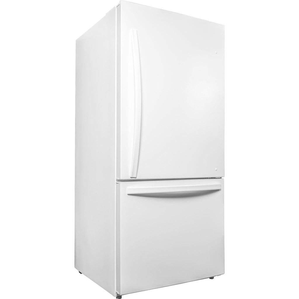 Réfrigérateur à congélateur inférieur Danby (DBM187E1WDB) - Blanc