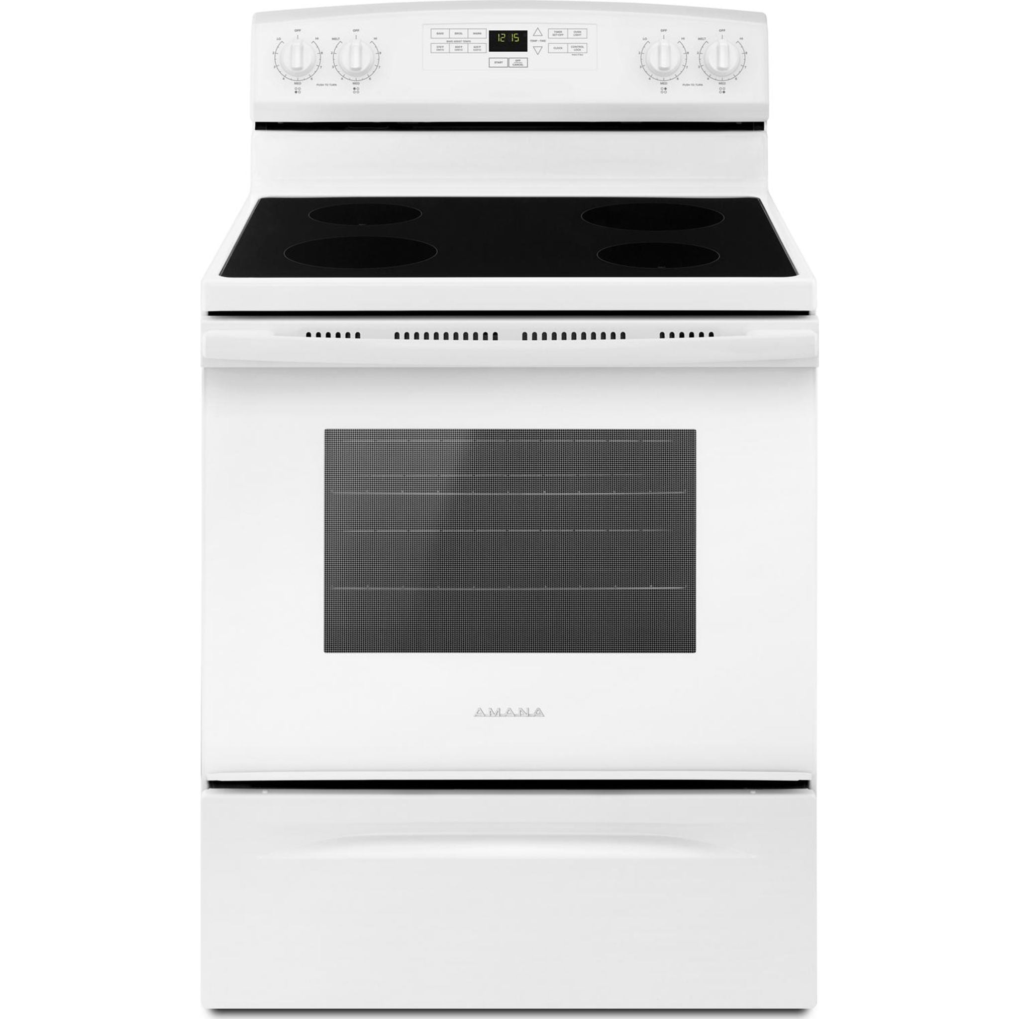 Cuisinière électrique Amana 30 (YAER6303MFW) - Blanche