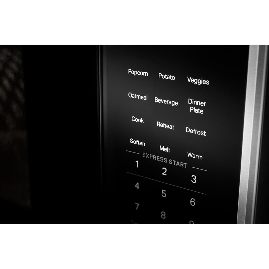 Micro-ondes KitchenAid à hotte intégrée (YKMMS130RPS) - Inox PrintShield