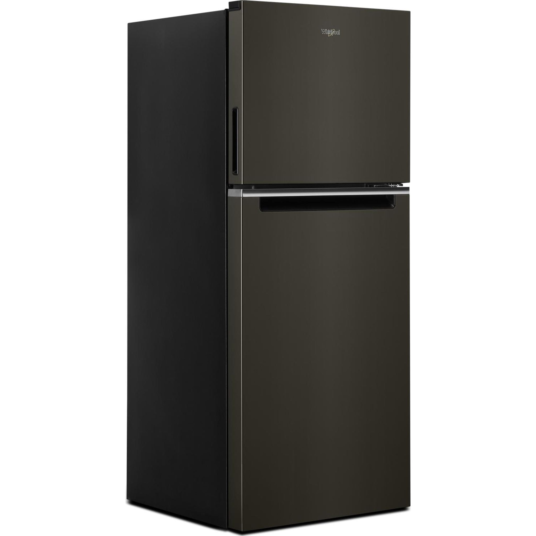 Réfrigérateur Whirlpool à congélateur supérieur (WRT312CZJV) - Finition inox noir