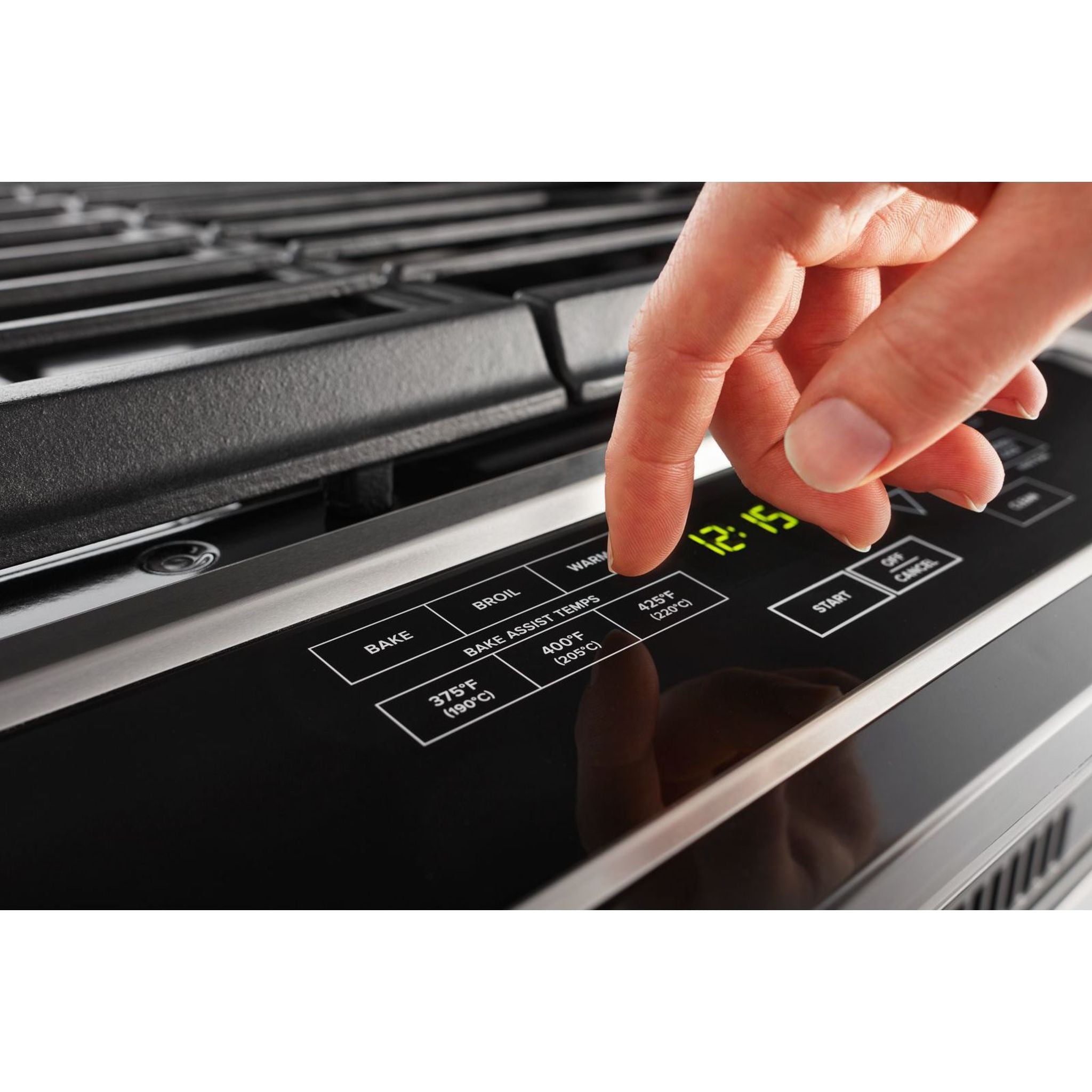 Cuisinière à commandes frontales Amana (YAES6603SFS) - Acier inoxydable