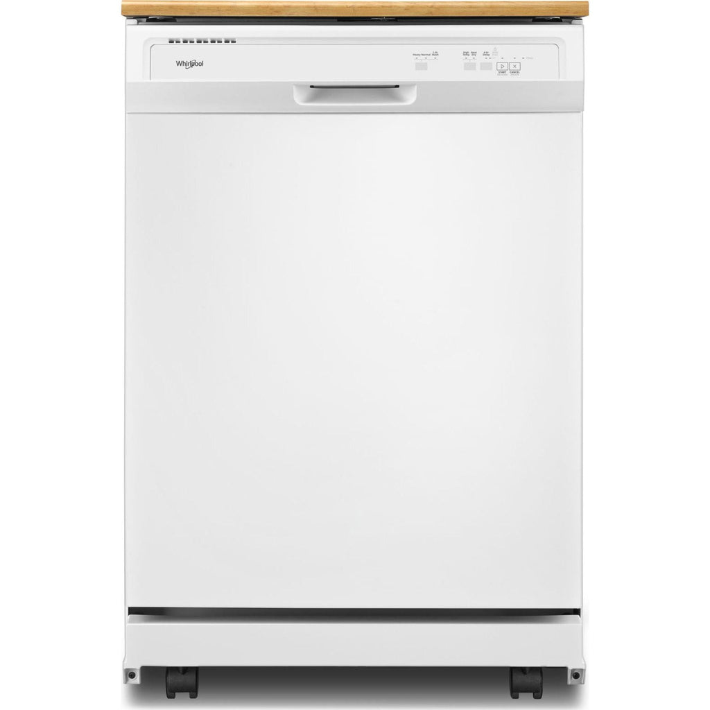 Lave-vaisselle portable Whirlpool avec cuve en plastique (WDP370PAHW) - Blanc