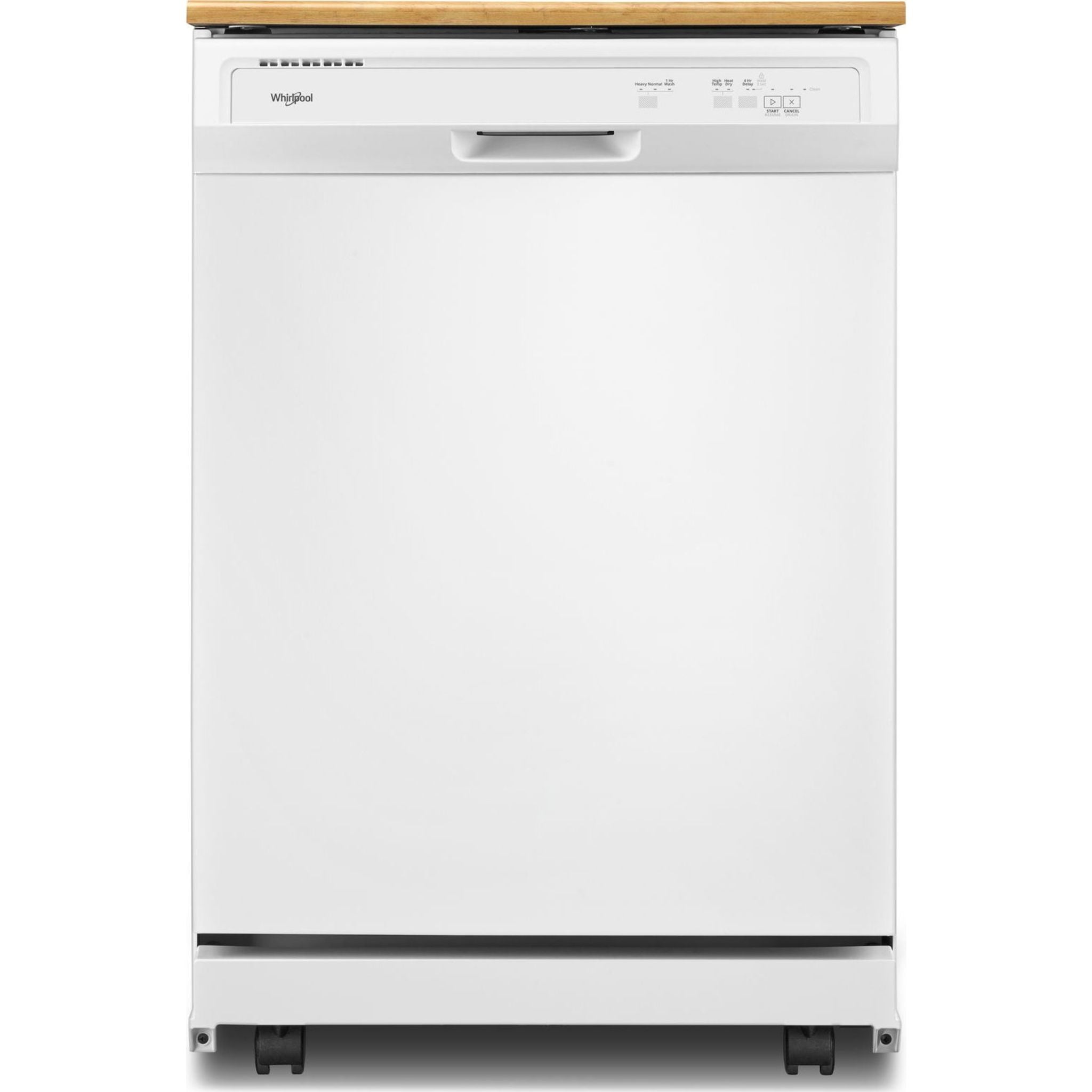 Lave-vaisselle portable Whirlpool avec cuve en plastique (WDP370PAHW) - Blanc